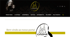 Desktop Screenshot of catedraldebotucatu.org.br